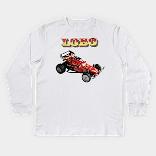 LOBO RC Vintage Frame Buggy Sears Kids Long Sleeve T-Shirt